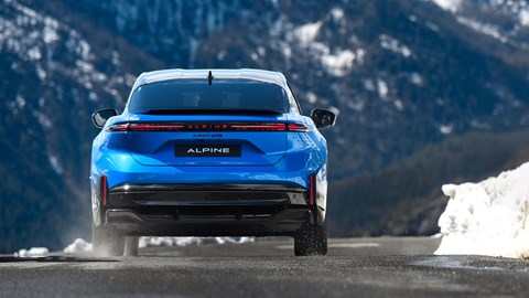 Alpine torque vectoring tech: A390 rear cornering