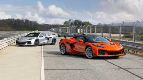 Chevrolet Corvette ZR1X front static