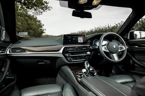 BMW 5 Series interior