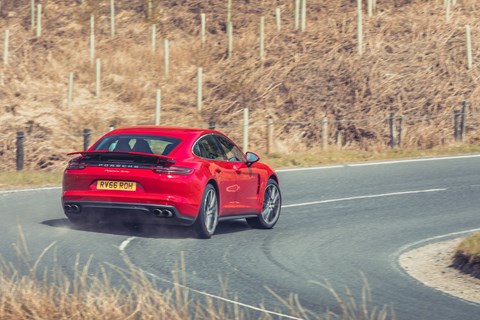 Porsche Panamera Turbo and Mercedes-AMG E63 S