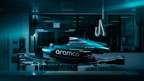 Aston F1 bodywork