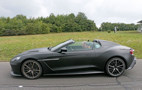 Double-bubble rear end for new Aston Martin Vanquish Zagato Speedster