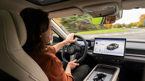 Mazda 6e (2026) review: Luke Wilkinson driving