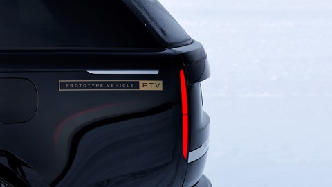Range Rover Electric rear end