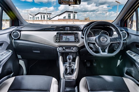2017 Nissan Micra interior