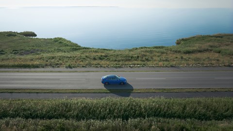 Mercedes CLA EQ review top down