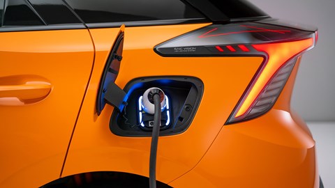 MG's electric city car: MG 4 EV charging port