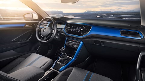 Inside the new VW T-Roc interior