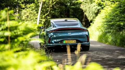 MG IM5 rear shot badge