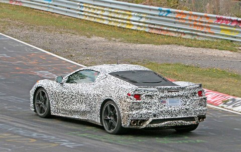 Purported Mid-Engined Corvette C8 Official Logo Escapes Online