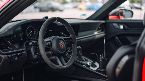 Porsche 911 GT3 RS Manthey interior