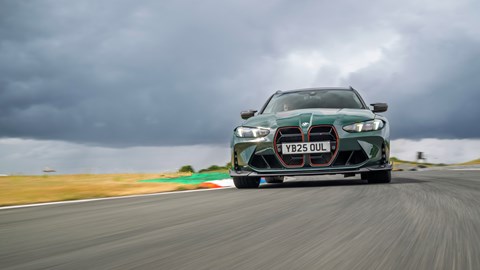BMW M3 CS Touring at Thruxton