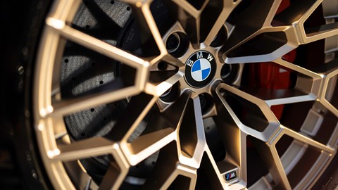 BMW M3 CS Touring forged M light-alloy wheels in gold bronze