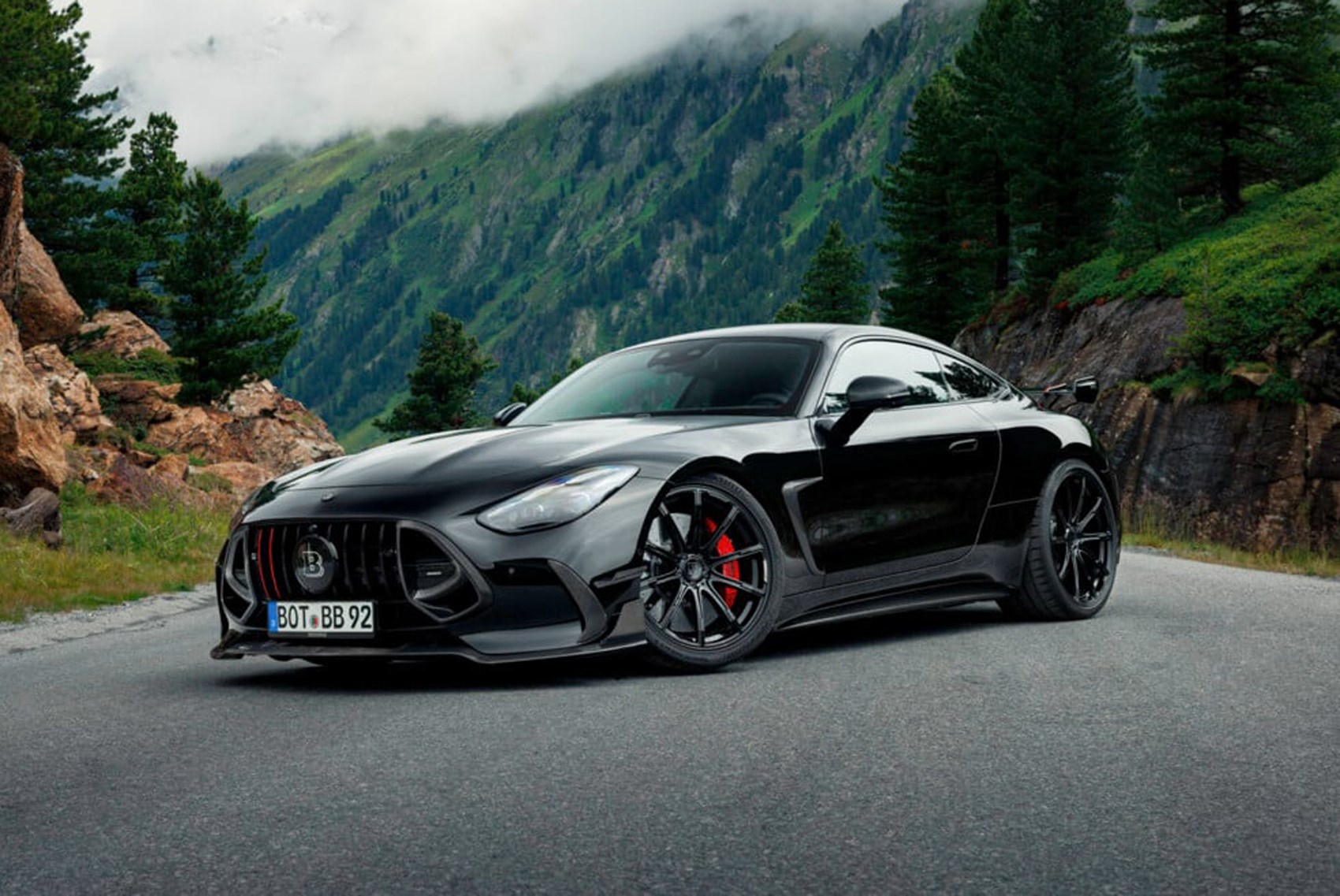 AMG’s hybrid GT gets fed a diet of steroids and carbonfibre by Brabus