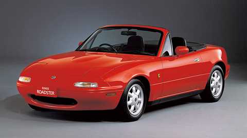 The first MX-5 to be restored by Mazda's in-house programme
