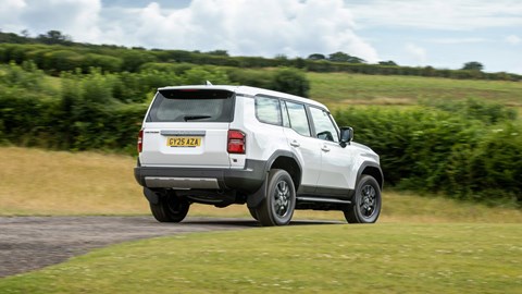 Toyota Land Cruiser Commercial (2025) review: the car in front is actually a van