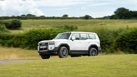 Toyota Land Cruiser Commercial (2025) review: the car in front is actually a van