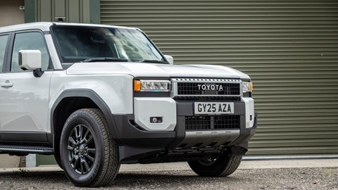 Toyota Land Cruiser Commercial (2025) review: the car in front is actually a van