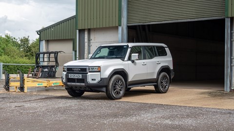 Toyota Land Cruiser Commercial (2025) review: the car in front is actually a van