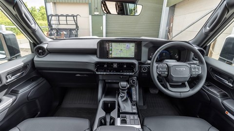 Toyota Land Cruiser Commercial (2025) review: the car in front is actually a van