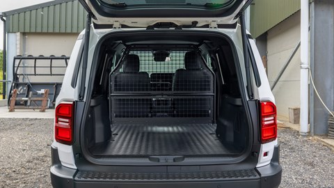 Toyota Land Cruiser Commercial (2025) review: the car in front is actually a van