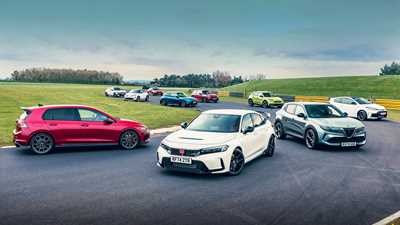 CAR's 2025 hot hatch of the year group test: enter the fun factory