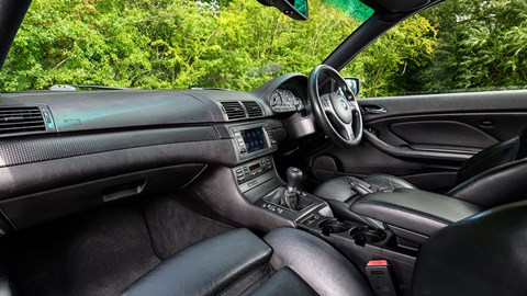 BMW 330Ci: dashboard and front seats