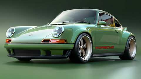 First restoration/modification job to come out of the Williams collaboration is this 1990 964