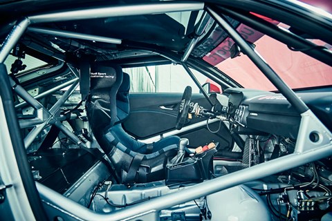 Audi Sport TT cup car interior