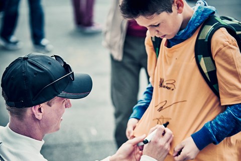 Audi Sport TT Cup JT signing