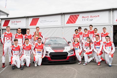 Audi Sport TT Cup 2017 drivers