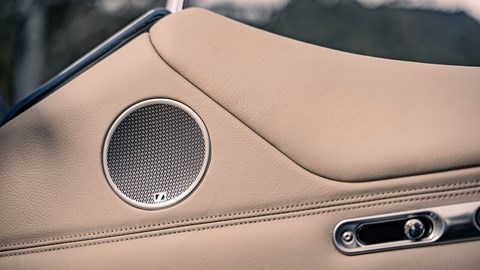 Morgan Plus Four review - optional Sennheiser audio upgrade