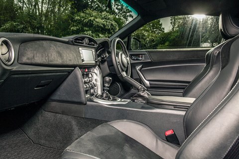 Toyota GT86 Pro spec interior and cabin