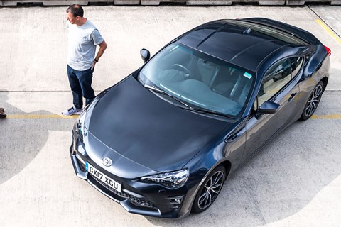 MX-5 owner Mark Walton has a go in our Toyota GT86