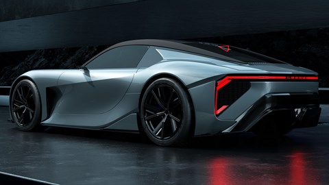 Lexus concept rear