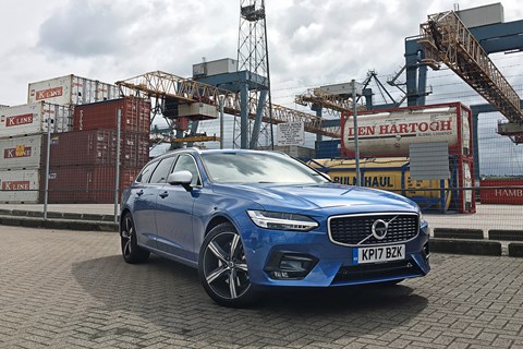 Volvo V90 front quarter