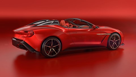 Aston Martin Vanquish Zagato Speedster: official pictures