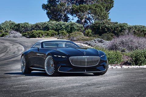 Vision Mercedes-Maybach 6 Cabriolet: roof up