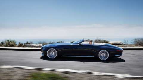 A very American kind of soft-top: the new 2017 Vision Mercedes-Maybach 6 Cabriolet