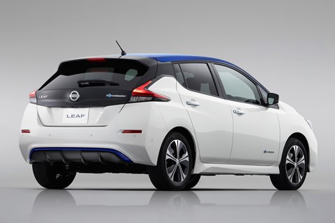 Nissan Leaf 2018 rear qyarter