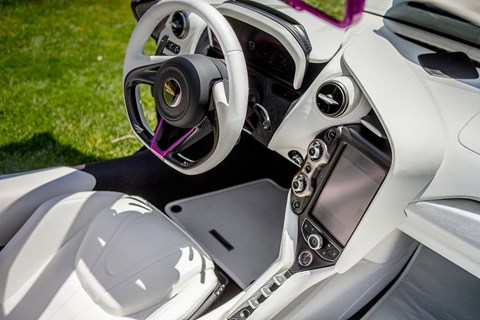 McLaren 720S MSO Pebble Beach interior