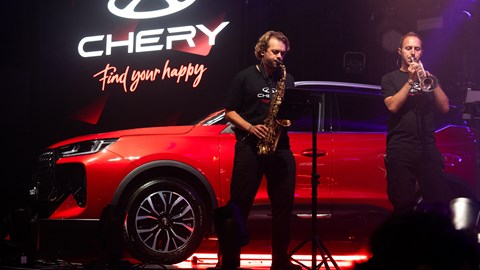 Chery launch - saxophone
