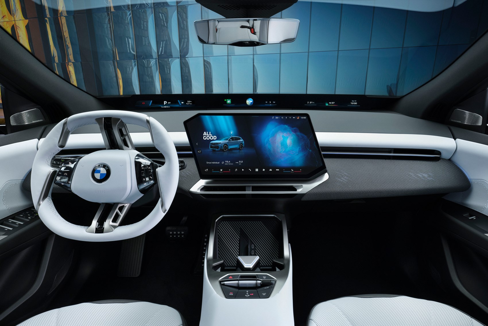BMW iX3 Neue Klasse электрос SUV с невероятным запасом хода