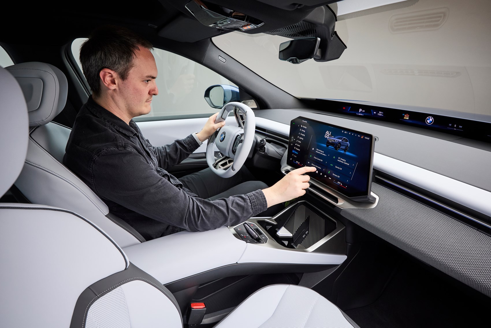 BMW iX3 Neue Klasse электрос SUV с невероятным запасом хода