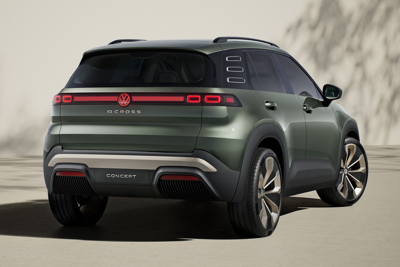 VW ID Cross Concept — малыш электрокроссовера 2026