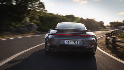 Porsche 911 Turbo S Coupe rear