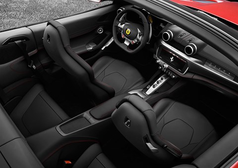 Inside the new Ferrari Portofino cabin: a 2+2 cockpit