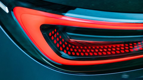 BYD Seal 6 DM-i saloon (2025) review: tail light, blue paint