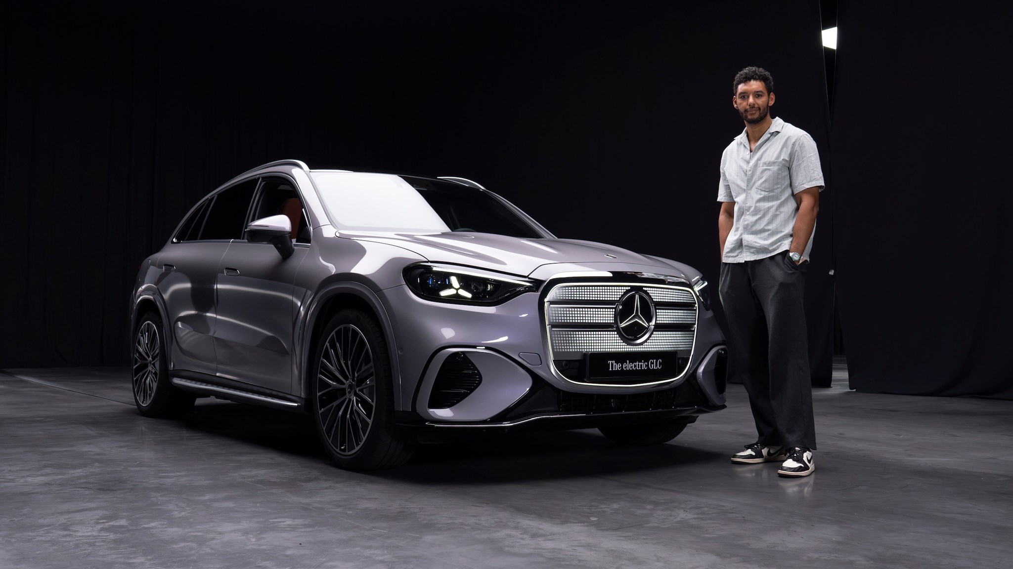 New electric Mercedes GLC revealed ahead of the Munich motor show