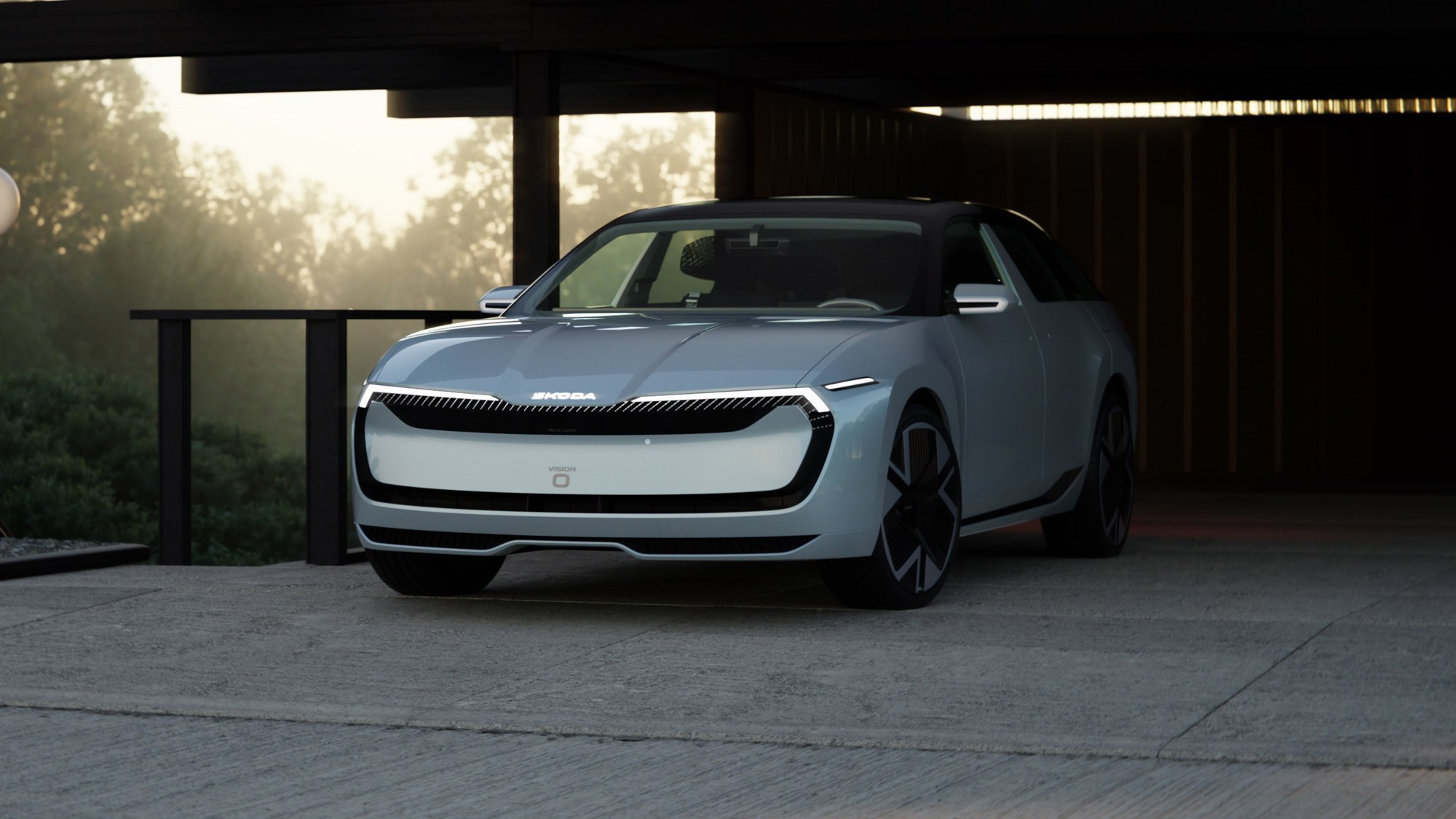 Электрический универсал Skoda Vision O будущего